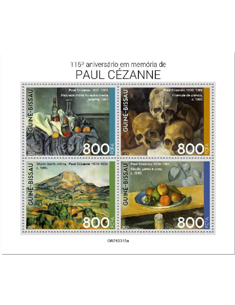 n° 9329/9332  - Timbre GUINEE-BISSAU Poste