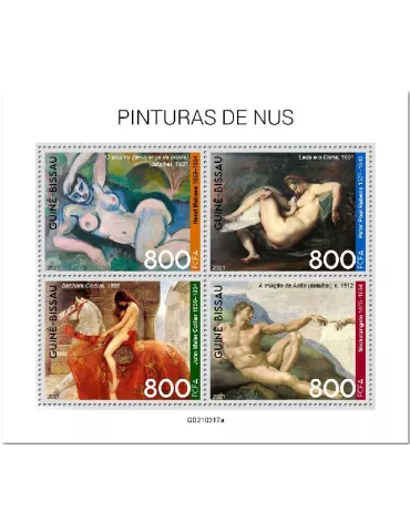 n° 9337/9340  - Timbre GUINEE-BISSAU Poste