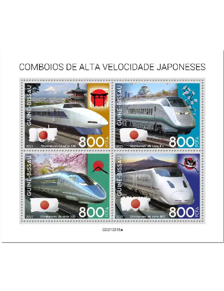 n° 9341/9344  - Timbre GUINEE-BISSAU Poste