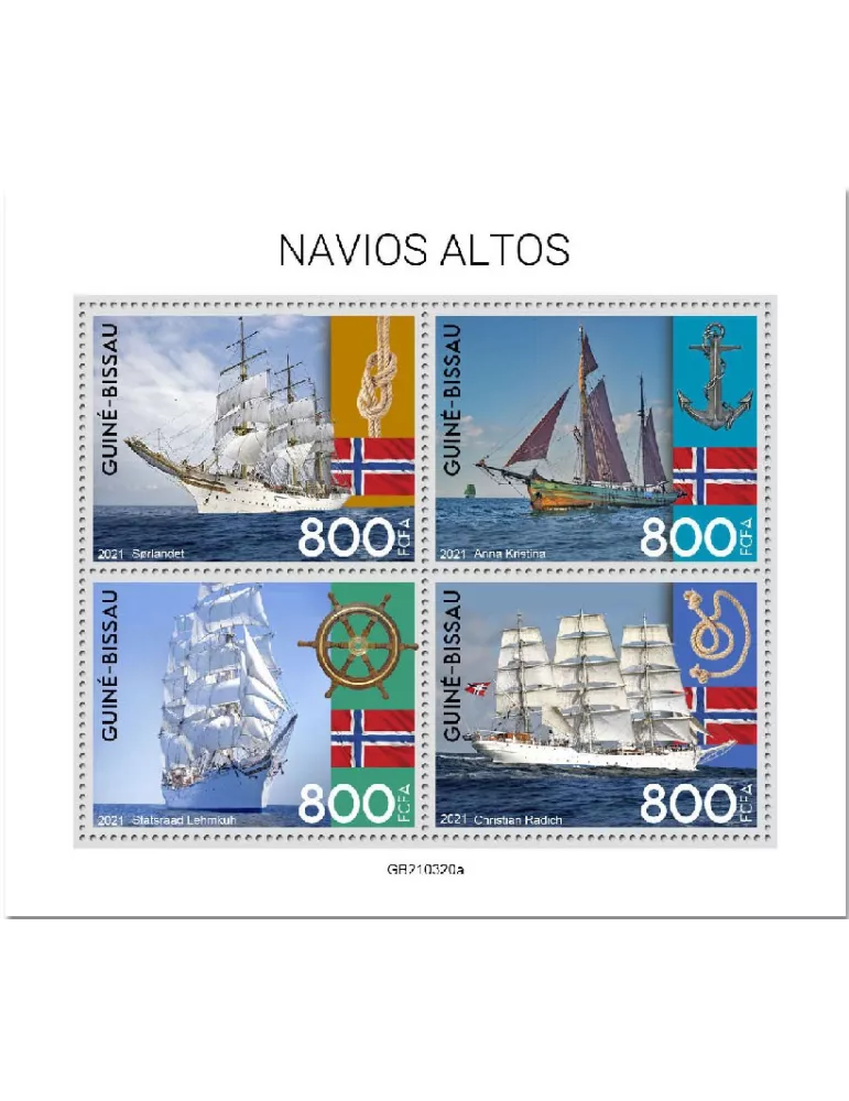 n° 9349/9352  - Timbre GUINEE-BISSAU Poste