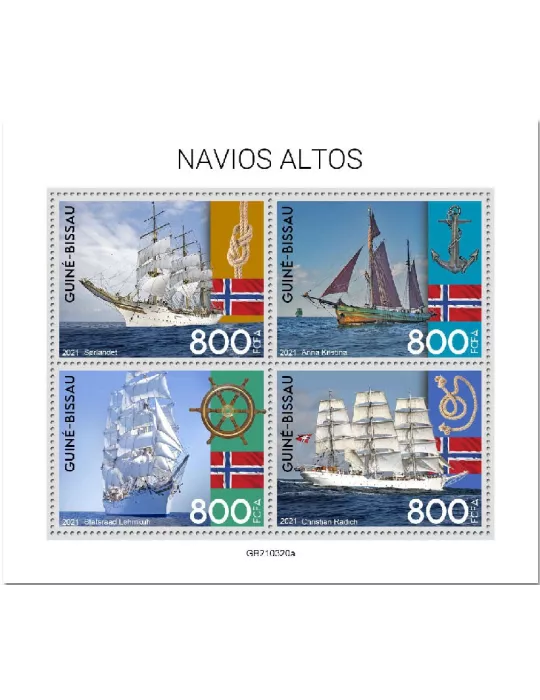 n° 9349/9352  - Timbre GUINEE-BISSAU Poste