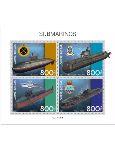 n° 9353/9356  - Timbre GUINEE-BISSAU Poste