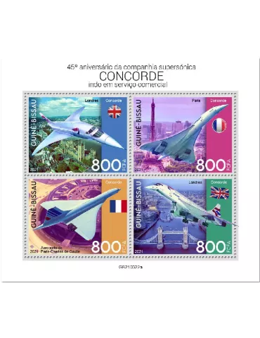 n° 9357/9360  - Timbre GUINEE-BISSAU Poste