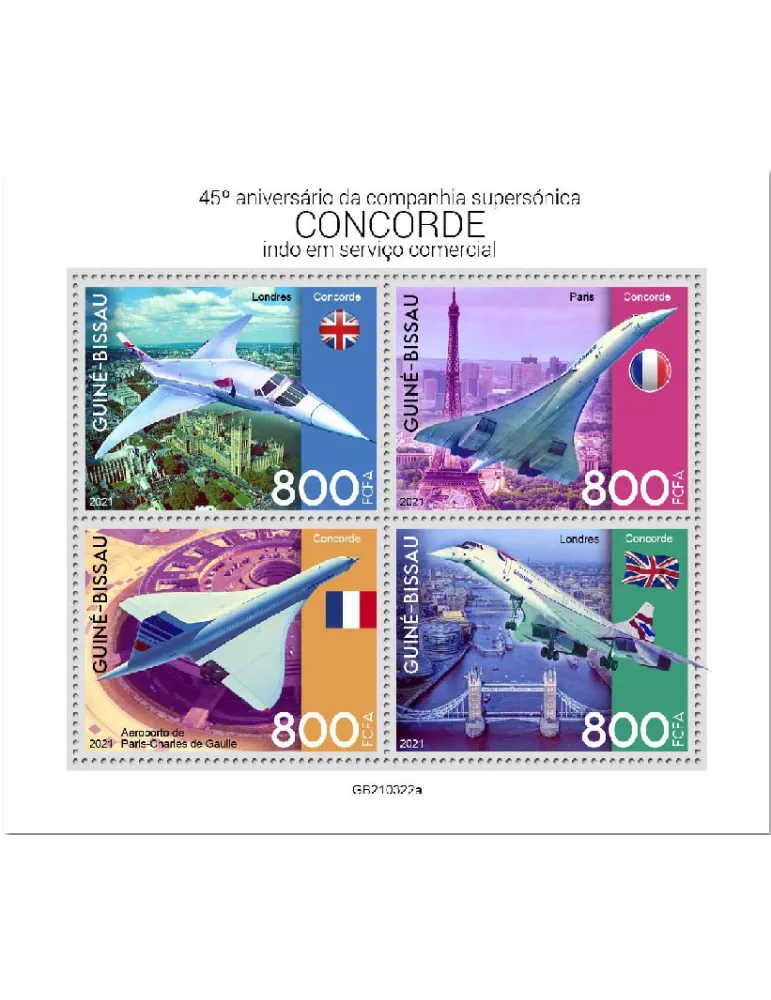 n° 9357/9360  - Timbre GUINEE-BISSAU Poste