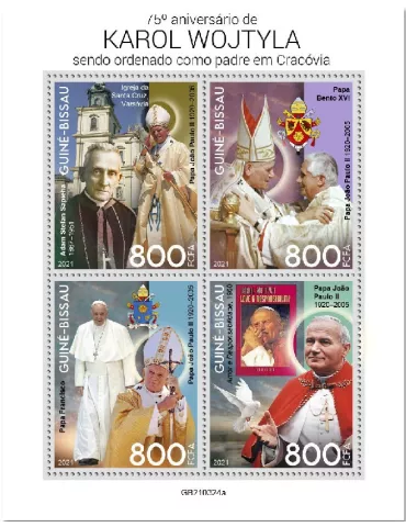 n° 9365/9368  - Timbre GUINEE-BISSAU Poste