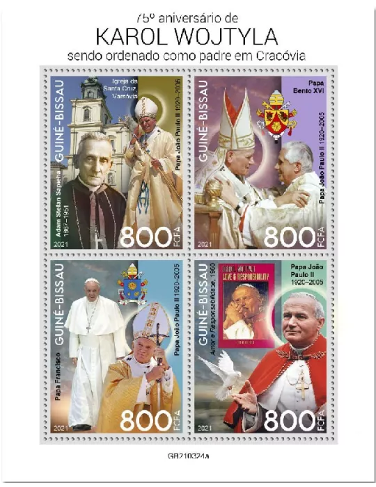 n° 9365/9368  - Timbre GUINEE-BISSAU Poste
