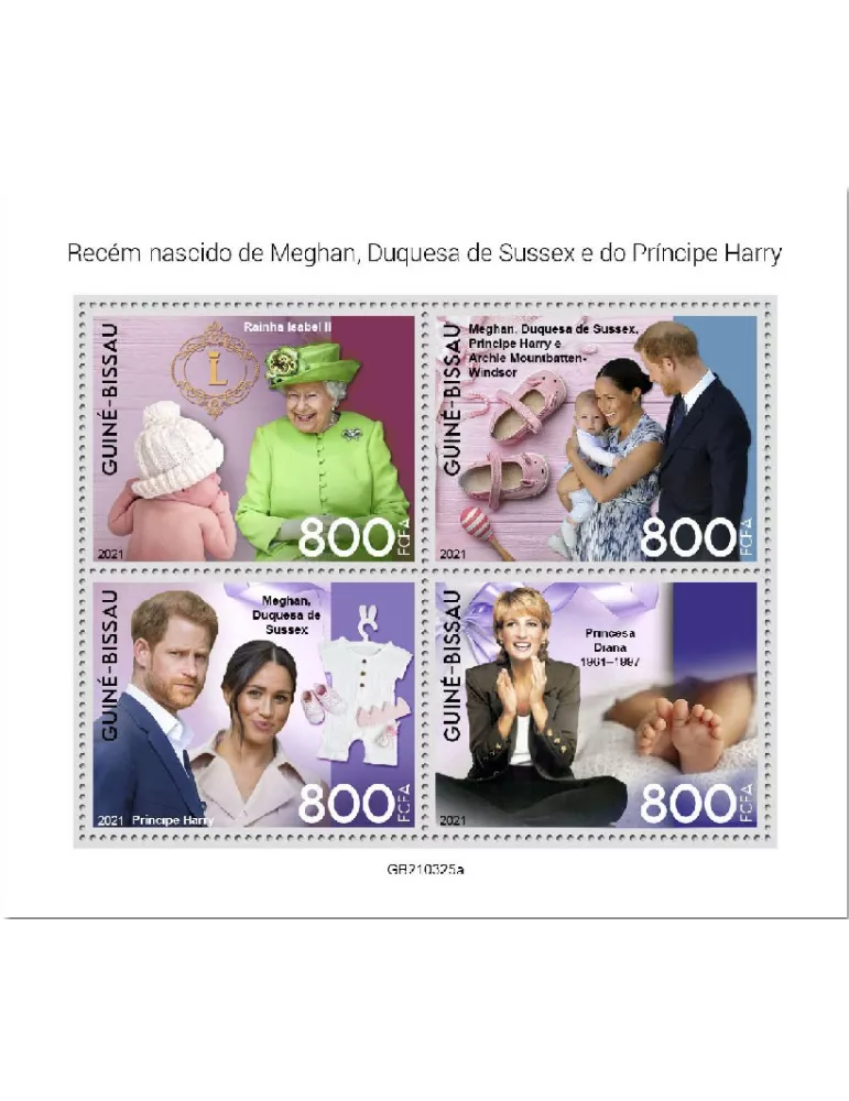 n° 9369/9372  - Timbre GUINEE-BISSAU Poste