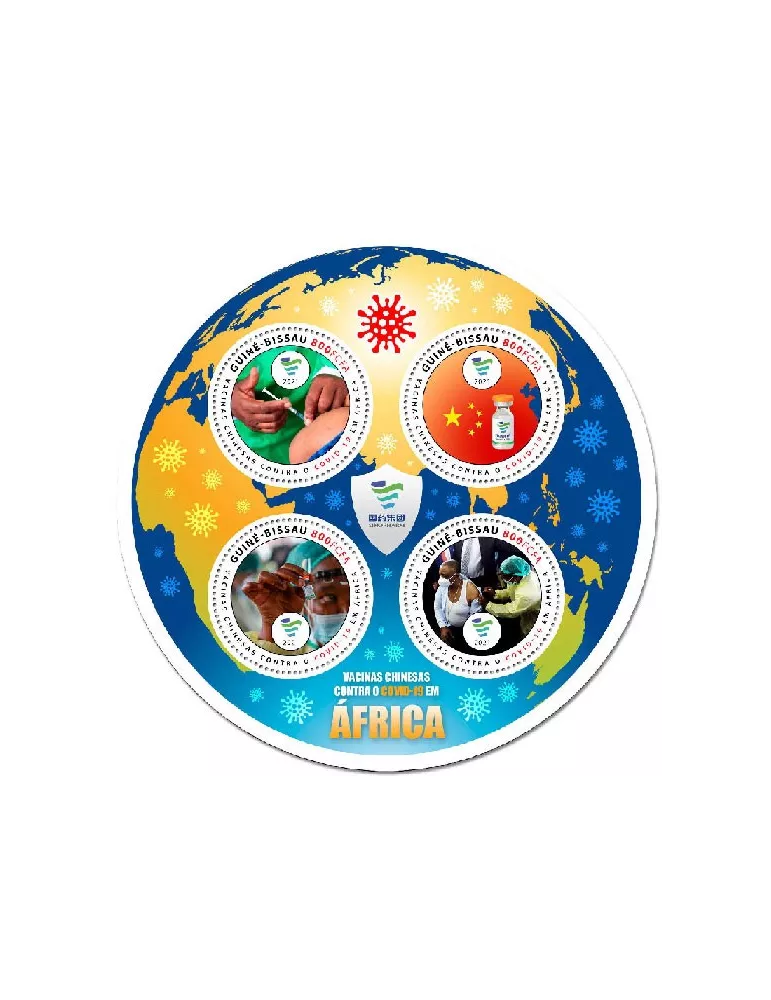 n° 9393/9396  - Timbre GUINEE-BISSAU Poste