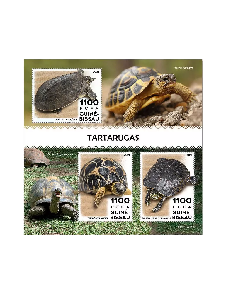 n° 9415/9417  - Timbre GUINEE-BISSAU Poste
