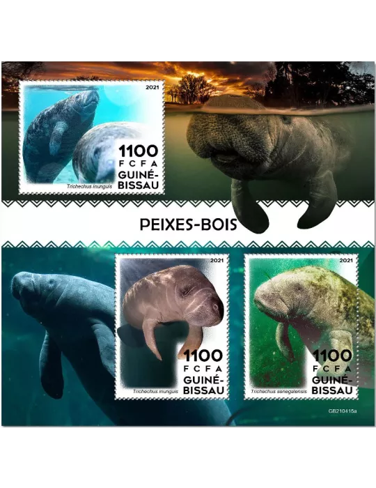 n° 9439/9441  - Timbre GUINEE-BISSAU Poste