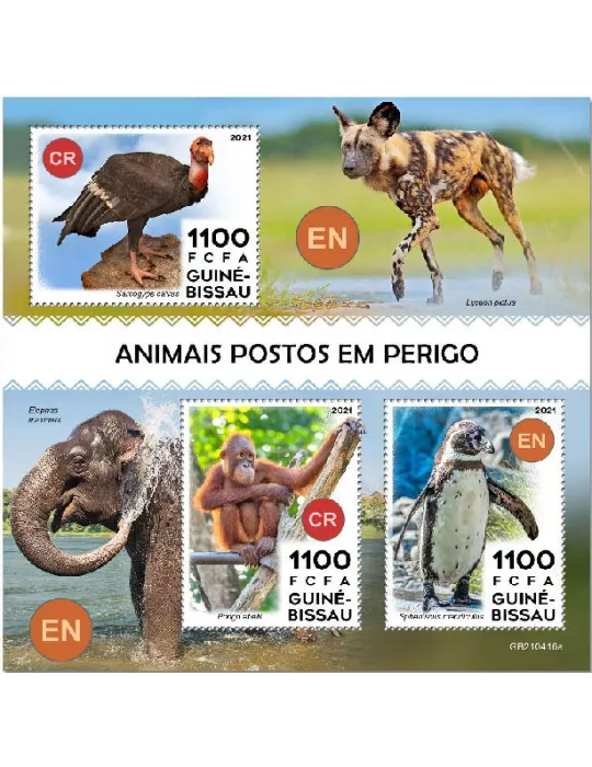 n° 9442/9444  - Timbre GUINEE-BISSAU Poste