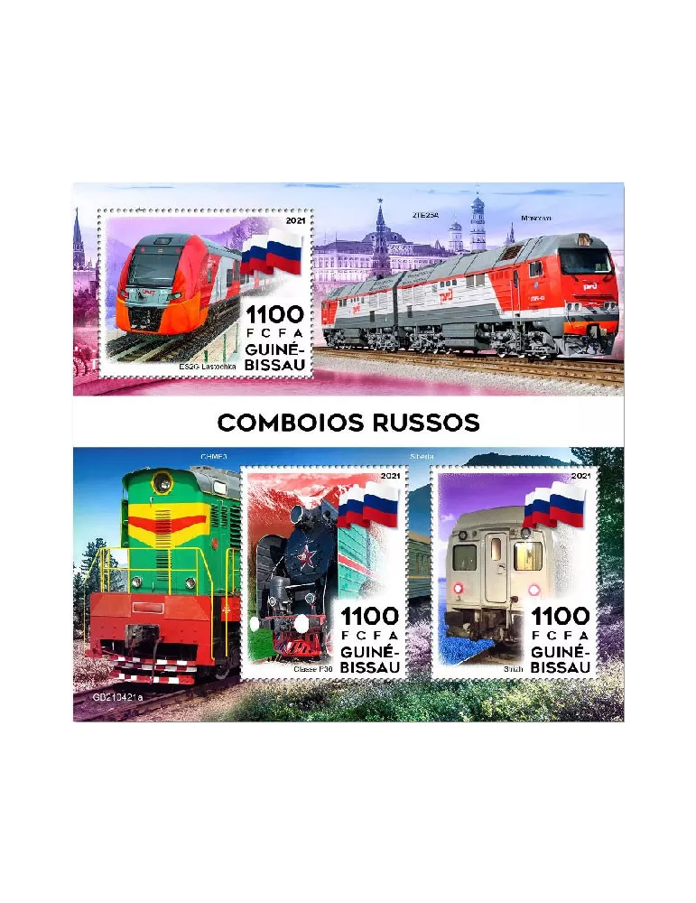 n° 9459/9461  - Timbre GUINEE-BISSAU Poste