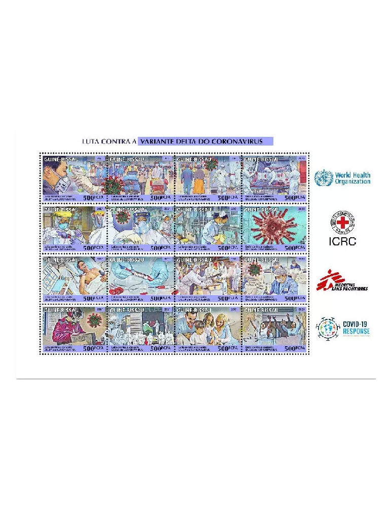 n° 9510/9525  - Timbre GUINEE-BISSAU Poste