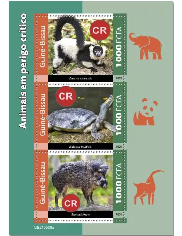 n° 9541/9543  - Timbre GUINEE-BISSAU Poste