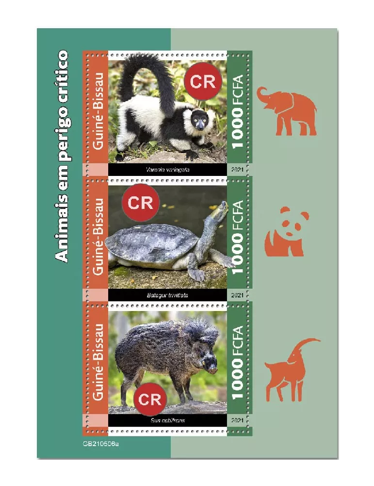 n° 9541/9543  - Timbre GUINEE-BISSAU Poste