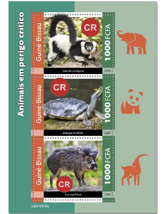 n° 9541/9543  - Timbre GUINEE-BISSAU Poste