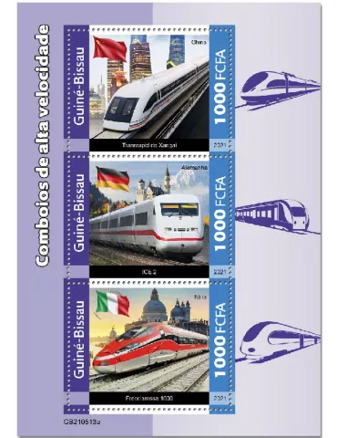 n° 9562/9564  - Timbre GUINEE-BISSAU Poste