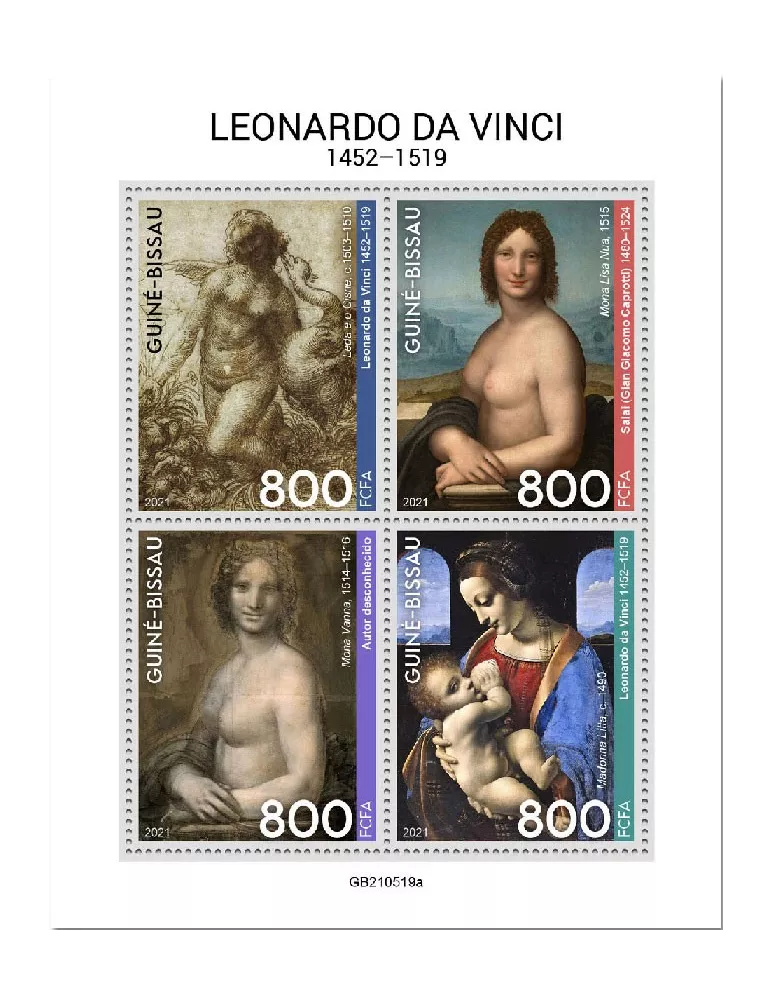 n° 9580/9583  - Timbre GUINEE-BISSAU Poste