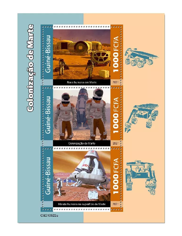 n° 9590/9592  - Timbre GUINEE-BISSAU Poste