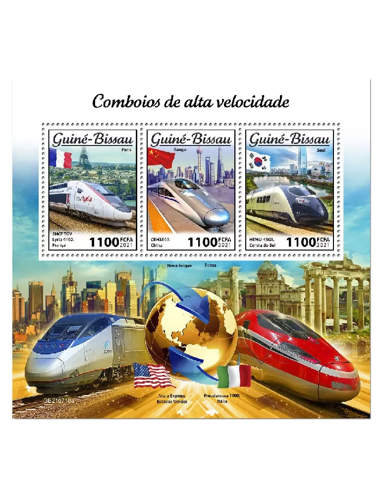 n° 9734/9736  - Timbre GUINEE-BISSAU Poste