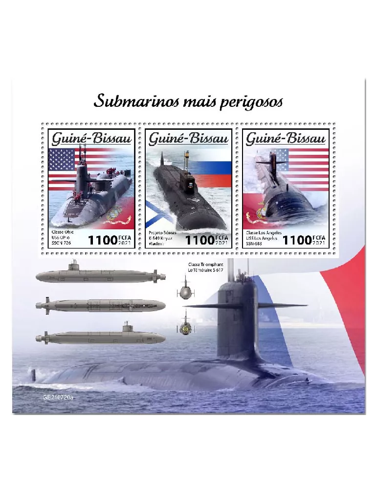 n° 9740/9742  - Timbre GUINEE-BISSAU Poste