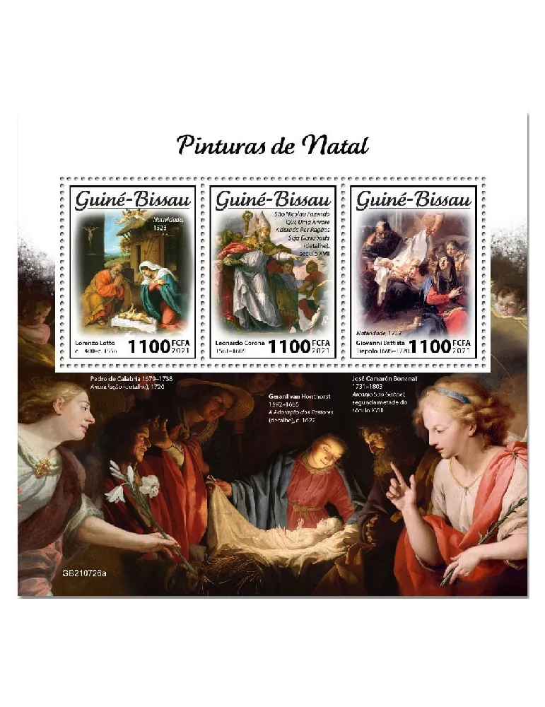n° 9758/9760  - Timbre GUINEE-BISSAU Poste