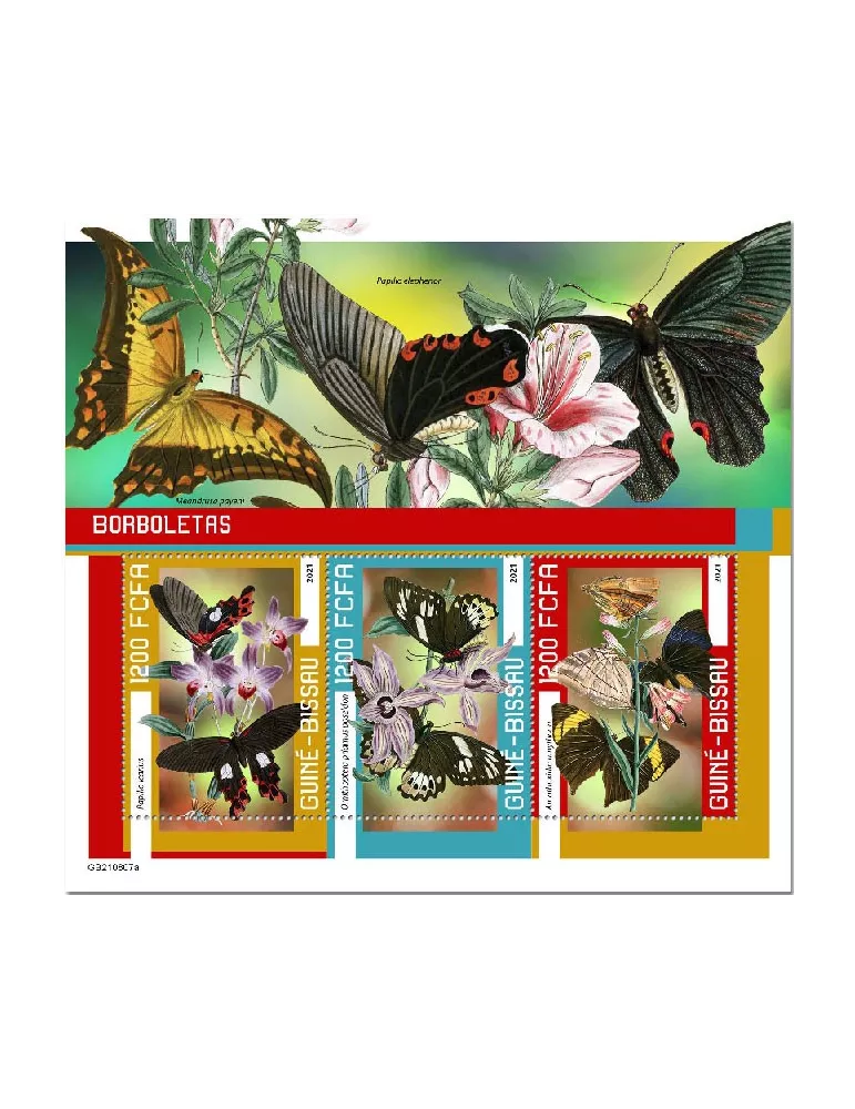 n° 9782/9784  - Timbre GUINEE-BISSAU Poste