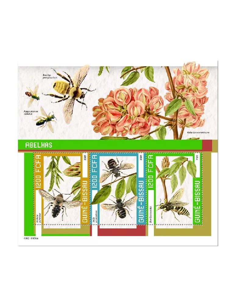 n° 9785/9787  - Timbre GUINEE-BISSAU Poste