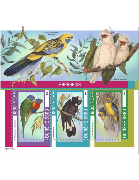 n° 9788/9790  - Timbre GUINEE-BISSAU Poste