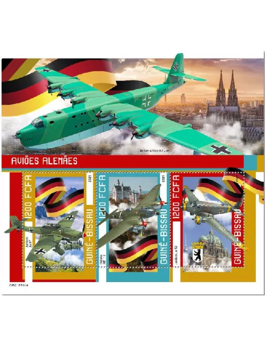 n° 9803/9805  - Timbre GUINEE-BISSAU Poste