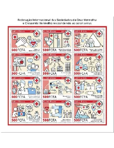 n° 9839/9850  - Timbre GUINEE-BISSAU Poste