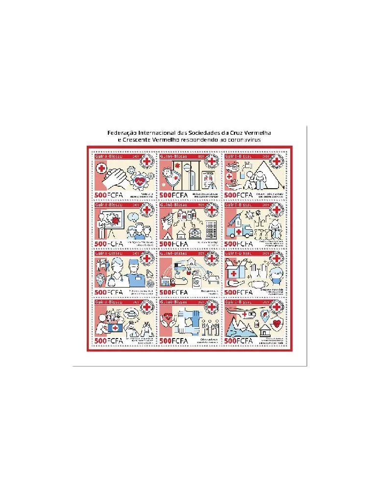 n° 9839/9850  - Timbre GUINEE-BISSAU Poste