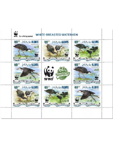 n° 7583/7590  - Timbre MALDIVES Poste