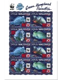 n° 7587/7594  - Timbre MALDIVES Poste