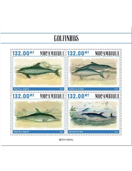 n° 9143/9146  - Timbre MOZAMBIQUE Poste