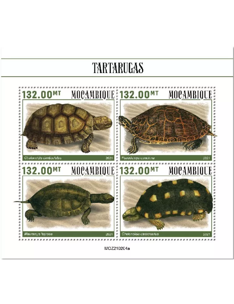 n° 9147/9150  - Timbre MOZAMBIQUE Poste
