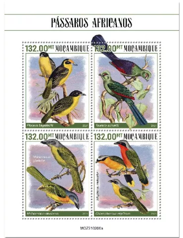 n° 9155/9158  - Timbre MOZAMBIQUE Poste