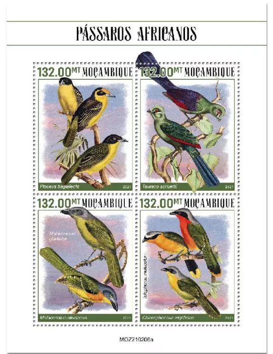 n° 9155/9158  - Timbre MOZAMBIQUE Poste
