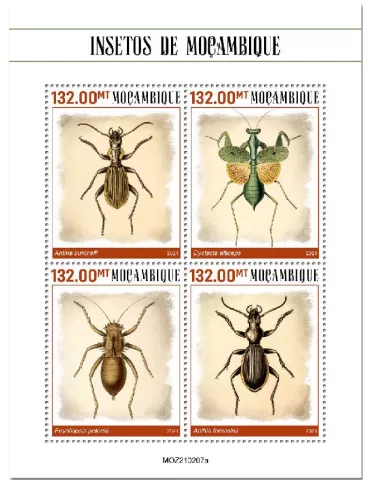 n° 9159/9162  - Timbre MOZAMBIQUE Poste