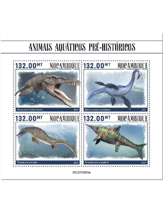 n° 9167/9170  - Timbre MOZAMBIQUE Poste
