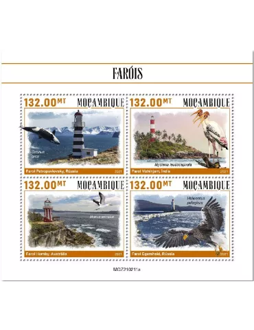 n° 9175/9178  - Timbre MOZAMBIQUE Poste