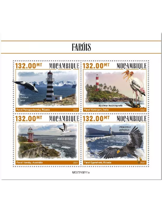 n° 9175/9178  - Timbre MOZAMBIQUE Poste
