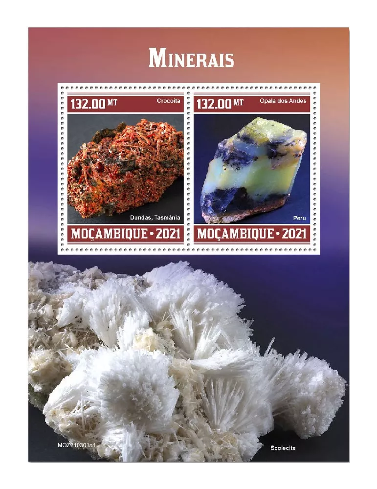 n° 9218/9219  - Timbre MOZAMBIQUE Poste