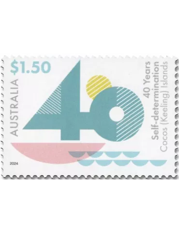 n° 550/551 - Timbre COCOS (ILES) Poste