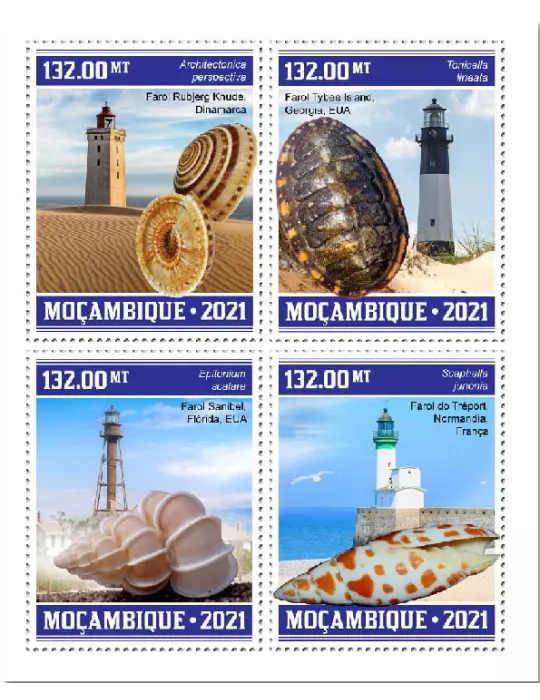 n° 9222/9225  - Timbre MOZAMBIQUE Poste