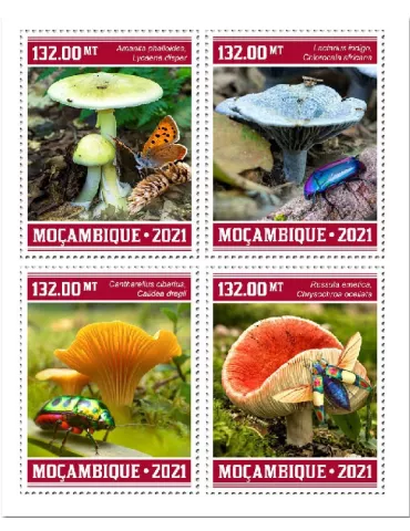 n° 9238/9241  - Timbre MOZAMBIQUE Poste