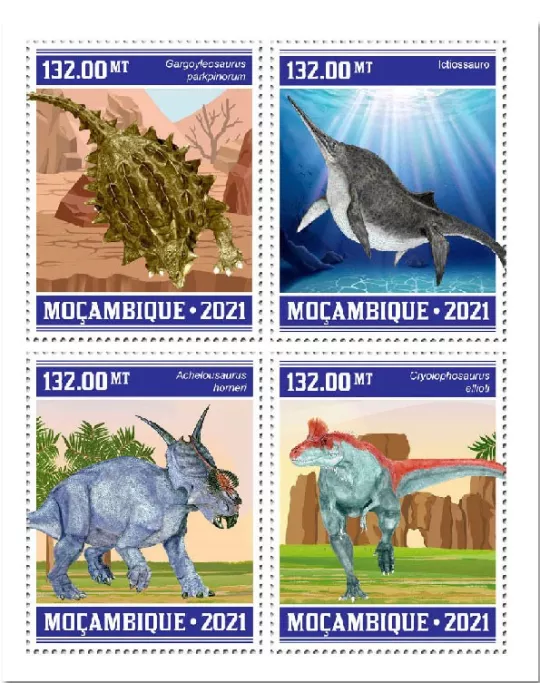 n° 9246/9249  - Timbre MOZAMBIQUE Poste