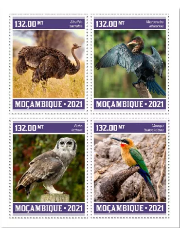 n° 9254/9257  - Timbre MOZAMBIQUE Poste