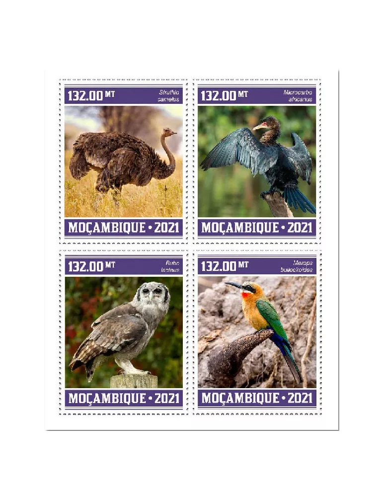 n° 9254/9257  - Timbre MOZAMBIQUE Poste