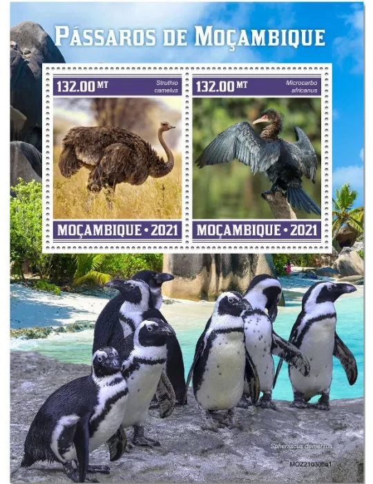 n° 9258/9259  - Timbre MOZAMBIQUE Poste